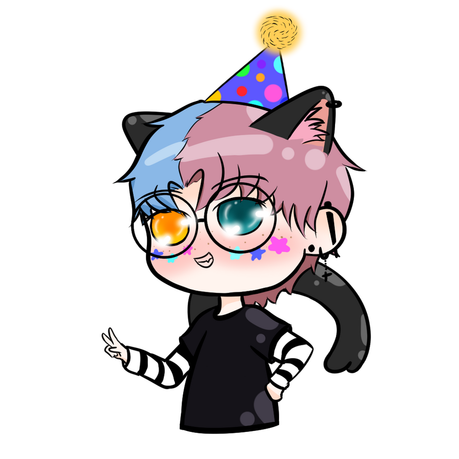 Jaxx 22nd birthday chibi
